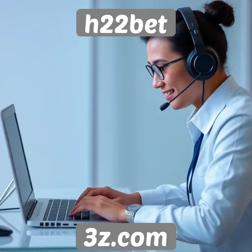 Suporte ao cliente da h22bet é eficiente e acessível