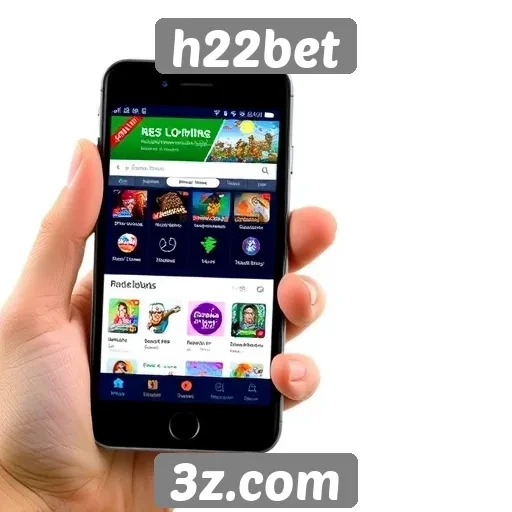 Acessibilidade em dispositivos móveis no h22bet é destacada